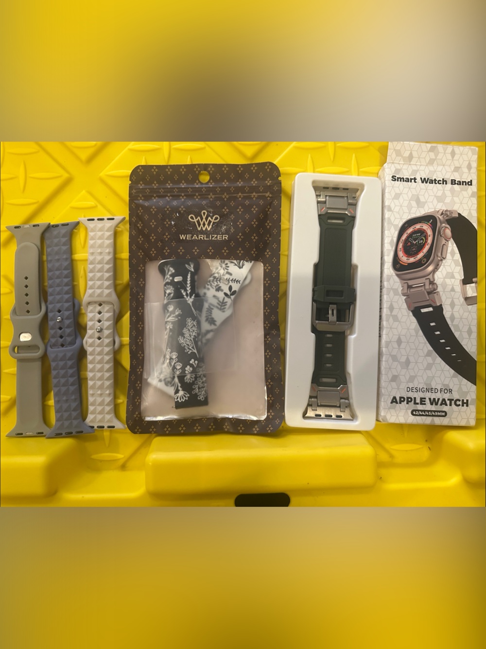 Assorted Lot of SmartWatch Bands 6 total